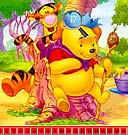 Флеш игра «Спрятанные номера Винни Пух Winnie Pooh», играть в игру он-лайн, on-line, флеш игра, flash игра он-лайн 